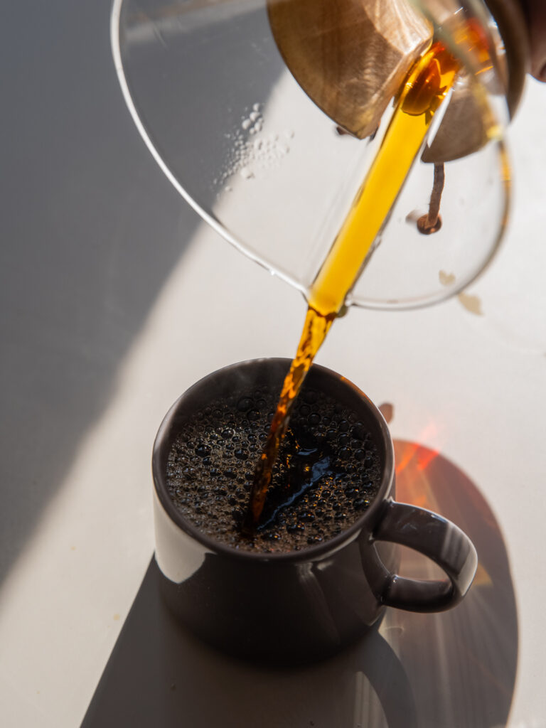 Chemex pouring